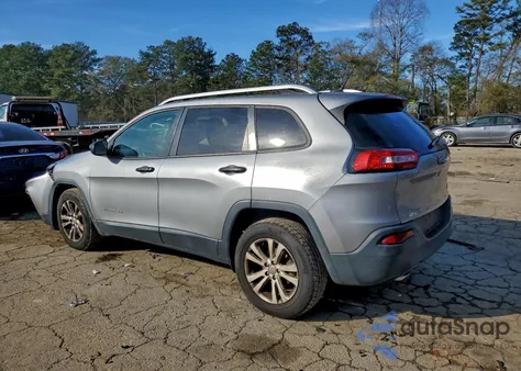 2015 Jeep Cherokee Sport из США, поврежденный, VIN 1C4PJLAB8FW695962